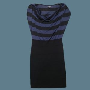 💞Express Striped Knit Dress with Drape Style💞